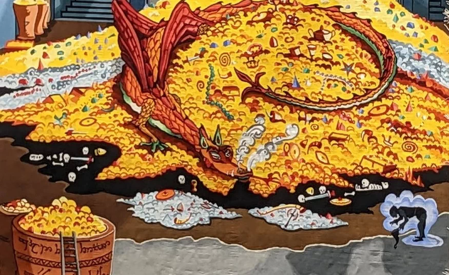 La tenture Tolkien (2022)