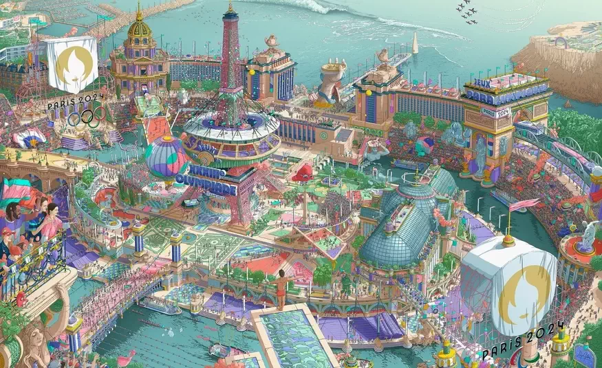 Affiches JO Paris 2024