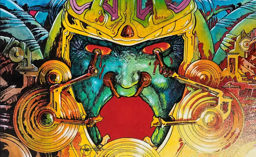 La couverture du n°2 de Métal Hurlant